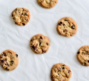 an array of oven-baked actual cookies